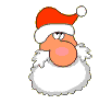 Santa Claus waving animation